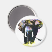 Elephant Magneet (Voorkant / Achterkant)