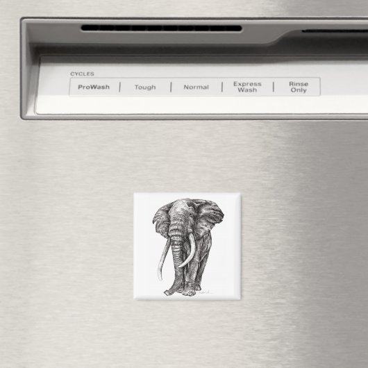 Elephant Magneet (Insitu (Vaatwasser))