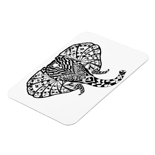 Elephant Magneet (Linkerzijde)