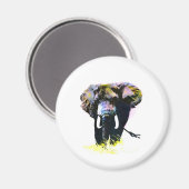 Elephant Magneet (Voorkant / Achterkant)