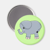 Éléphant Magnet Enfants (Recto/Verso)
