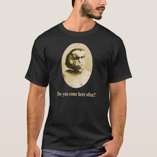 Elephant Man Pick-up Line T-shirt (Voorkant)