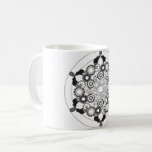 Elephant Mandala Koffiemok (Voorkant links)