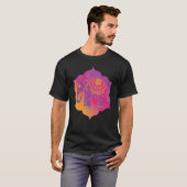 Elephant Mandala Mindfulness Loving Kindness Medit T-shirt (Voorkant volledig)