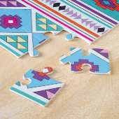 Elephant met Aztec Pattern Legpuzzel (Zijkant)
