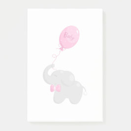 Elephant met ballon post-it® notes