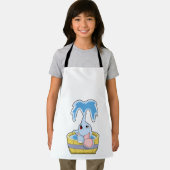 Elephant met Bathtub vol water Schort (Insitu)