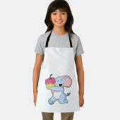 Elephant met Cake Schort (Insitu)
