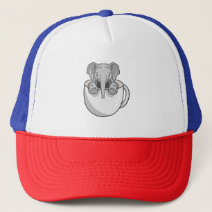 Elephant met Cup Trucker Pet