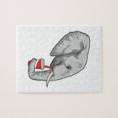 Elephant met Drink Legpuzzel (Horizontaal)