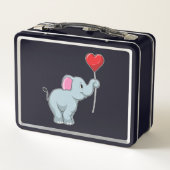 Elephant met hartballon (Achterkant)