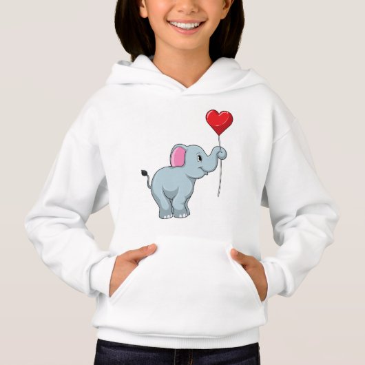 Elephant met hartballon (Voorkant)