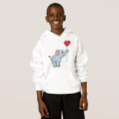 Elephant met hartballon (Voorkant volledig)