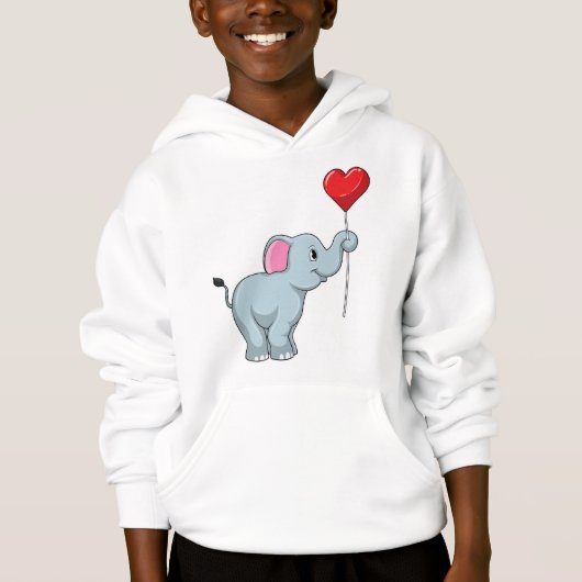Elephant met hartballon (Voorkant)