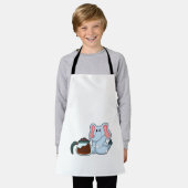 Elephant met koffie schort (Gedragen)