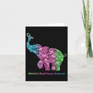 Elephant met langzamer gemetastaseerde borstkanker kaart