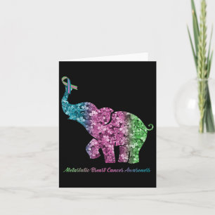 Elephant met langzamer gemetastaseerde borstkanker kaart