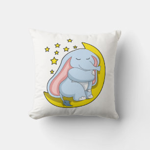Elephant met maan en sterren kussen