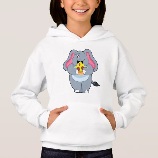 Elephant met Pizza (Voorkant)