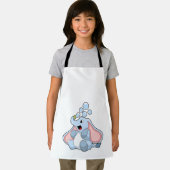 Elephant met waterbellen schort (Insitu)