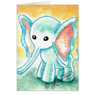 Éléphant mignon de bébé de Li'l