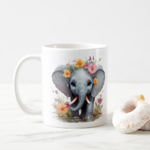 Eléphant mignon - Mug