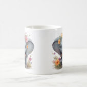 Eléphant mignon - Mug (Centre)