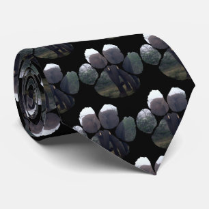 Elephant Mist Footprint Stropdas