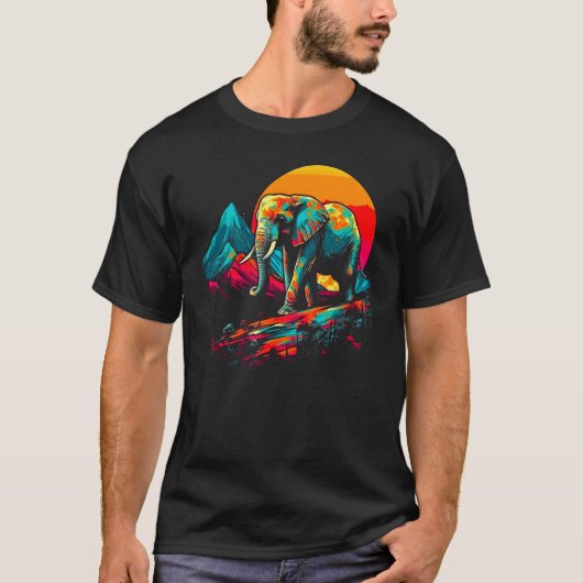 Elephant Mountain T-shirt (Voorkant)