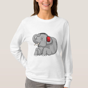 Elephant Music-hoofdtelefoon T-shirt