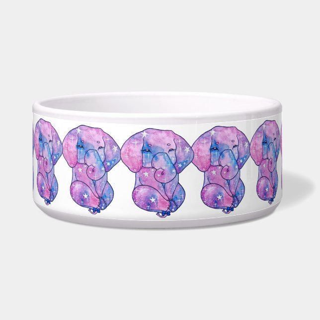 Elephant named Acorn Voerbakje (Voorkant)