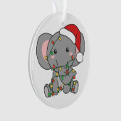 Eléphant Noël Animaux d'hiver Eléphants Eléphants (devant)