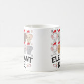 Elephant Noel Mug : Festive Holiday Cheer (Centre)