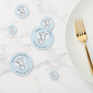 Elephant Oerwoud Animals Baby shower  Confetti