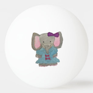 Elephant Oerwoud Friends Baby Animal Water Kleur Pingpongballen
