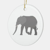 Elephant-ontwerp Keramisch Ornament (Links)