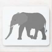 Elephant-ontwerp Muismat (Voorkant)