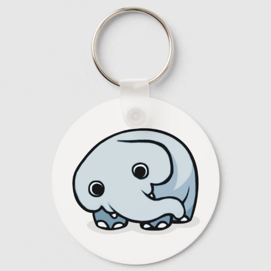 Elephant-ontwerp Sleutelhanger (Voorkant)