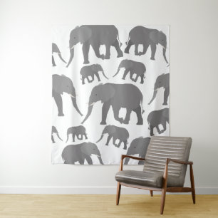 Elephant-ontwerp Wandkleed