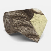 Elephant oog & boomstam stropdassen - aanpasbaar (Opgerold)