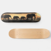 Elephant op Natural Land Bridge Skateboard (Horizontaal)