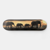 Elephant op Natural Land Bridge Skateboard (Horizontaal)