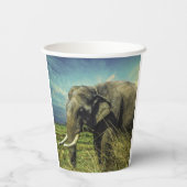 Elephant Papieren Bekers (Achterkant)