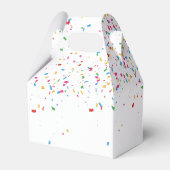 Elephant Partding - Dieren op de Birthday Party Bedankdoosjes (Achterkant)