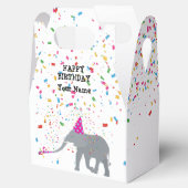 Elephant Partding - Dieren op de Birthday Party Bedankdoosjes (Geopend)