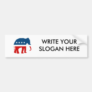 ELEPHANT PARTY BUMPERSTICKER
