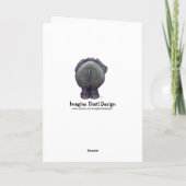 Elephant Party Center Bedankkaart (Achterkant)