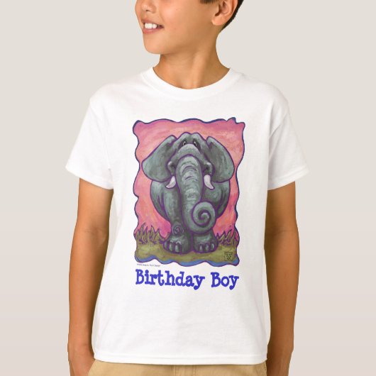 Elephant Party Center T-shirt (Voorkant)