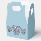 Elephant Party Favor Box Bedankdoosjes (Geopend)
