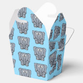 Elephant Party Favor Box Bedankdoosjes (Geopend)